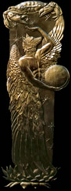 Guardian of the New Moon Bronze Relief